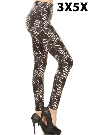 Wholesale Buttery Smooth Money Plus Size Leggings - 3X-5X