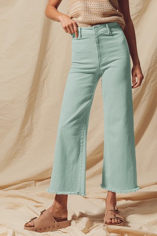 Women's High Waist Denim Jeans Ruffle Tiered Knife Pleat Chiffon Bell  Bottom Pants/ Vintage 70s Style/bohemian/mamma Mia Pants. -  Canada