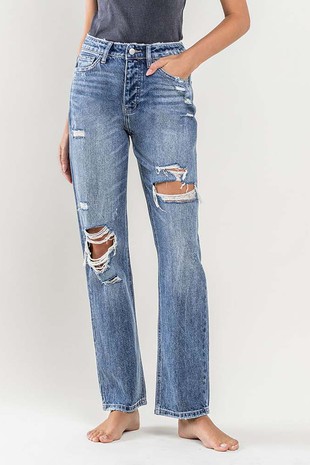 Flying Monkey Ultra High Rise Vintage Flare Jean - Women's Jeans in Hotter  Than That