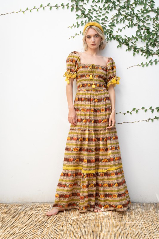 Fashion Nova - Yellow Gingham Mini Dress – DETOURE