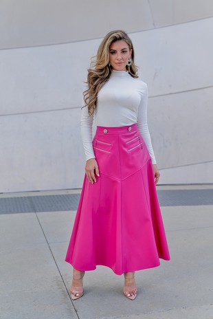 Sundayup Pink Ombre High Waist Pants, The Burlap Sack Boutique, Bay City Texas Small