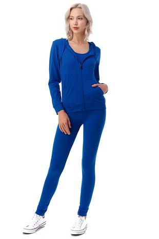 Dropship Avery Leggings - Blue to Sell Online at a Lower Price