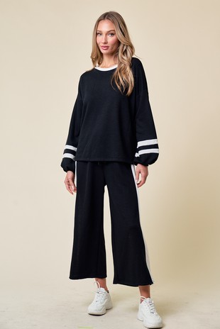 Buy Matty M women regular fit textured trouser pants black Online