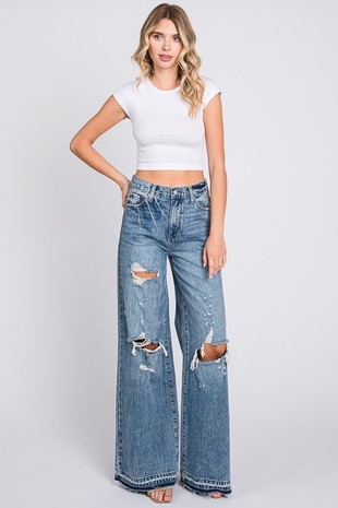 Beverly High Rise Super Flare Jeans – Kloset by KC