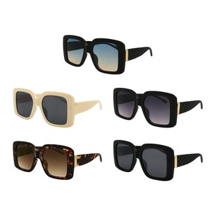 Boo  Black Sunglasses - Flat Top Rimless Frame – Dani Joh Eyewear
