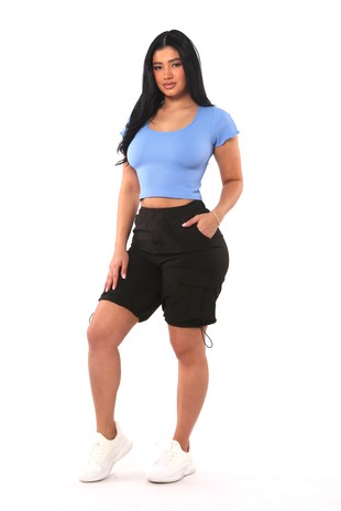 Wholesale Womens High Waist Sculpting Treggings With Faux Pockets - Bl –  S&G Apparel