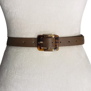 Women's Designer Gold Dainty Lock Chain Belt
